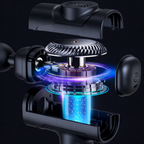 Mini pistolet de massage – 6 vitesses, 8 embouts, rechargeable