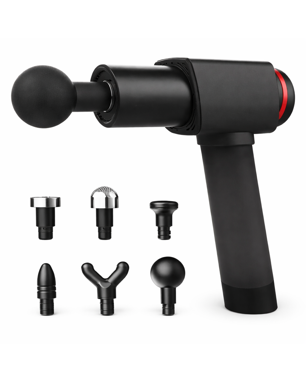 Pistolet de massage silencieux – 6 vitesses & grande autonomie