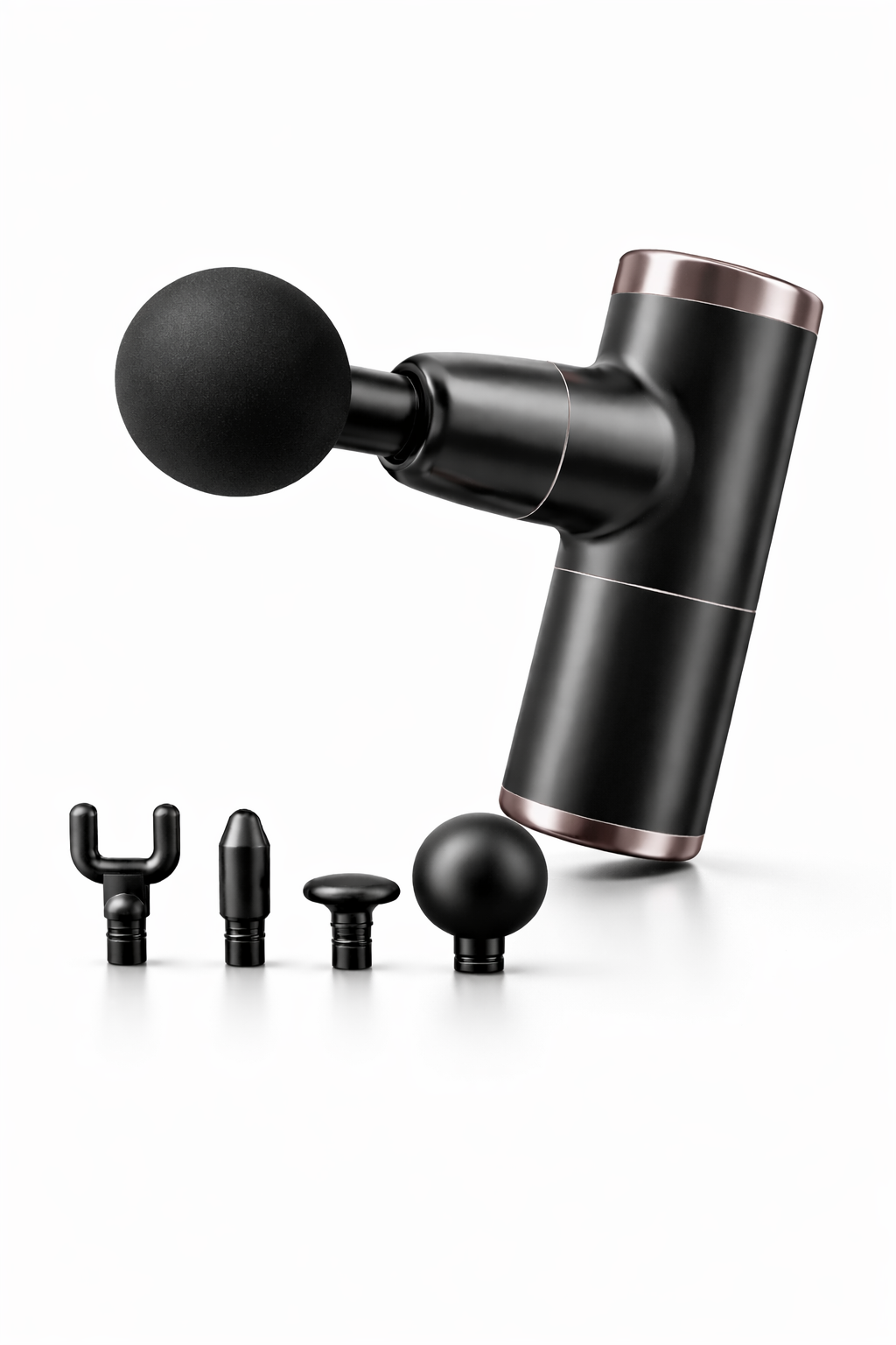 Mini pistolet de massage – 4 vitesses, USB-C & format compact