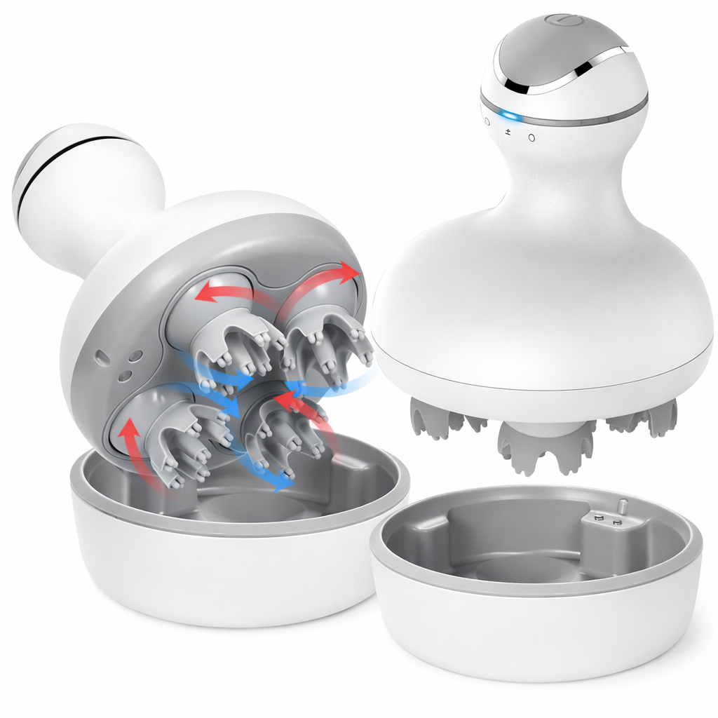 Masseur de cuir chevelu sans fil